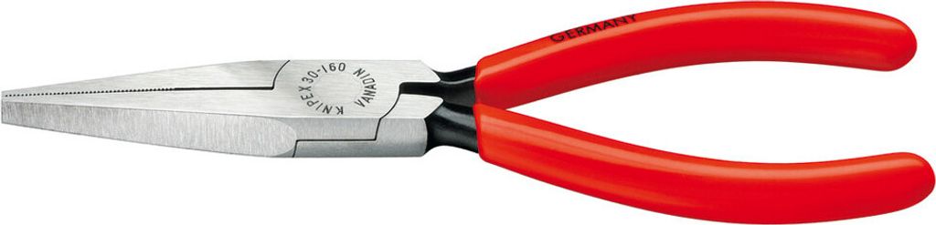 Knipex 30 11 190 Electrical & precision engineering Flat nose pliers Straight Chromium-vanadium electric furnace steel 190 mm
