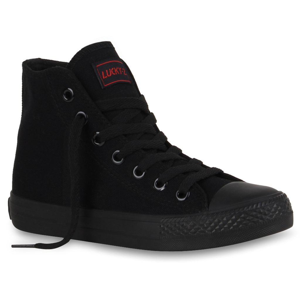 Mytrendshoe Damen High Top Sneakers Sportschuhe Kult Produktbild 