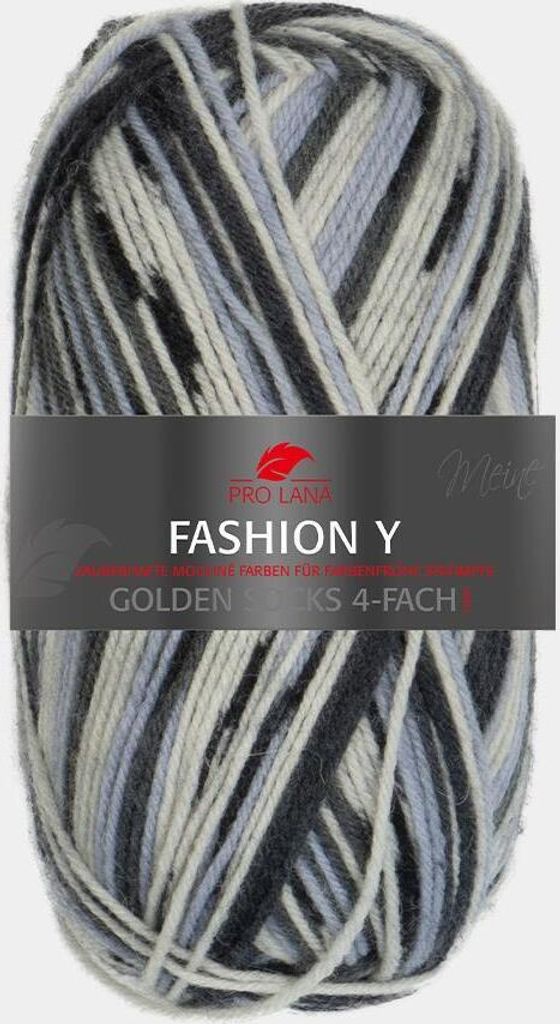 Pro Lana Golden Socks Fashion Y 4-fach Sockenwolle, Produktbild 