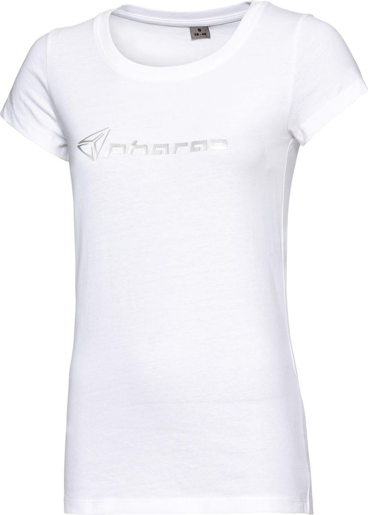 Pharao Cinca Damen T-Shirt: Atmungsaktive Baumwolle, Tight Fit, Biker Style