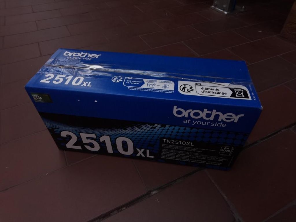 Brother TN-2510XL, 3000 Seiten, Schwarz, 1 Stück(e) Produktbild 