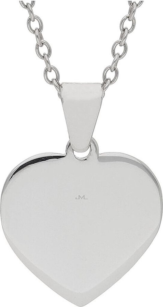 JuwelmaLux Anhänger 925/000 Sterling Silber Gravurplatte Herz JL30-02-2185
