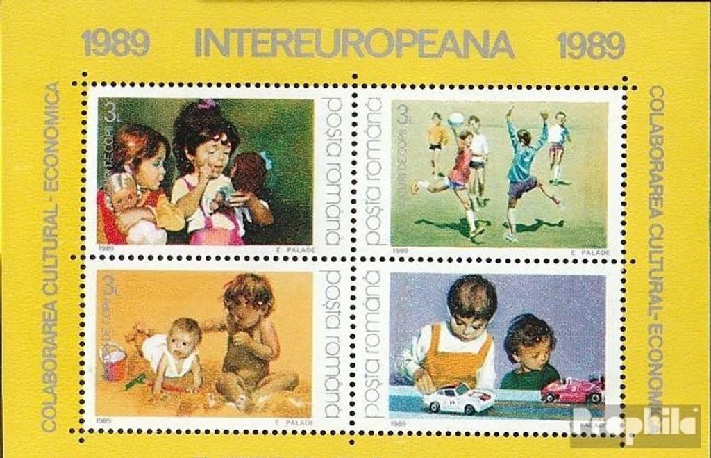Briefmarken Rumänien 1989 Mi Block254 (kompl.Ausg.) postfrisch INTEREUROPA