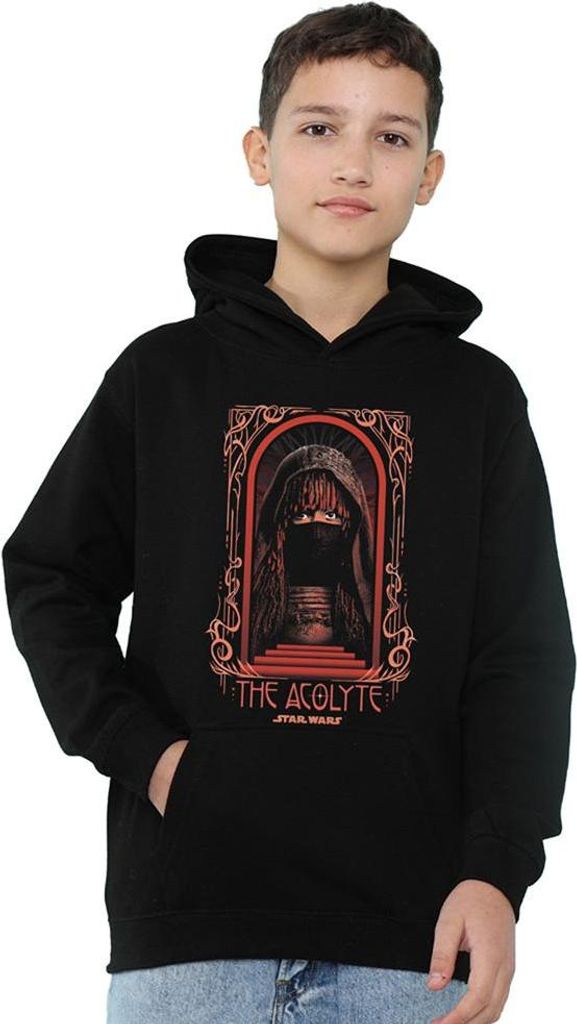 Star Wars: The Acolyte - Kapuzenpullover für Kinder TV24571 (128) (Schwarz)
