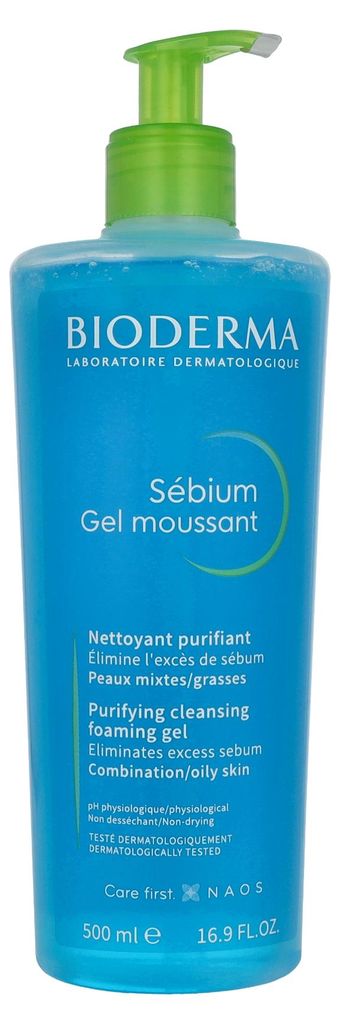 Bioderma Sebium moussant, antybakteryjny żel do mycia Zdjęcie produktu 