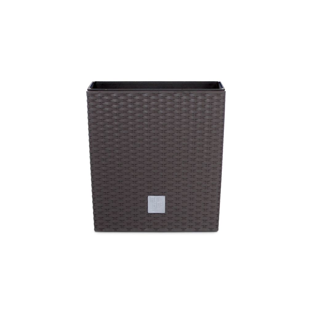 nabbi Blumentopf aus Kunststoff DRTS225L 22,5 cm - Braun