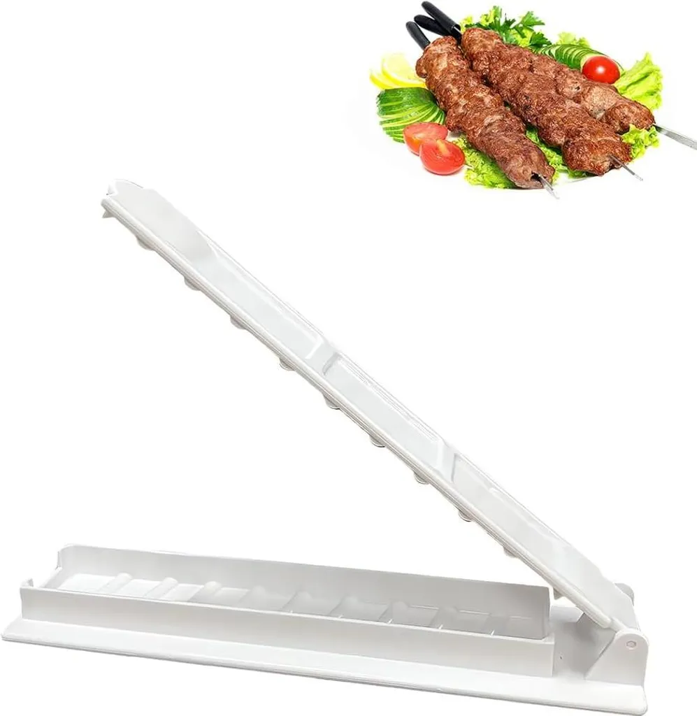 Kebab Maker Robuste en Plastique Blanc - Forme Rapide pour Kebab Turc