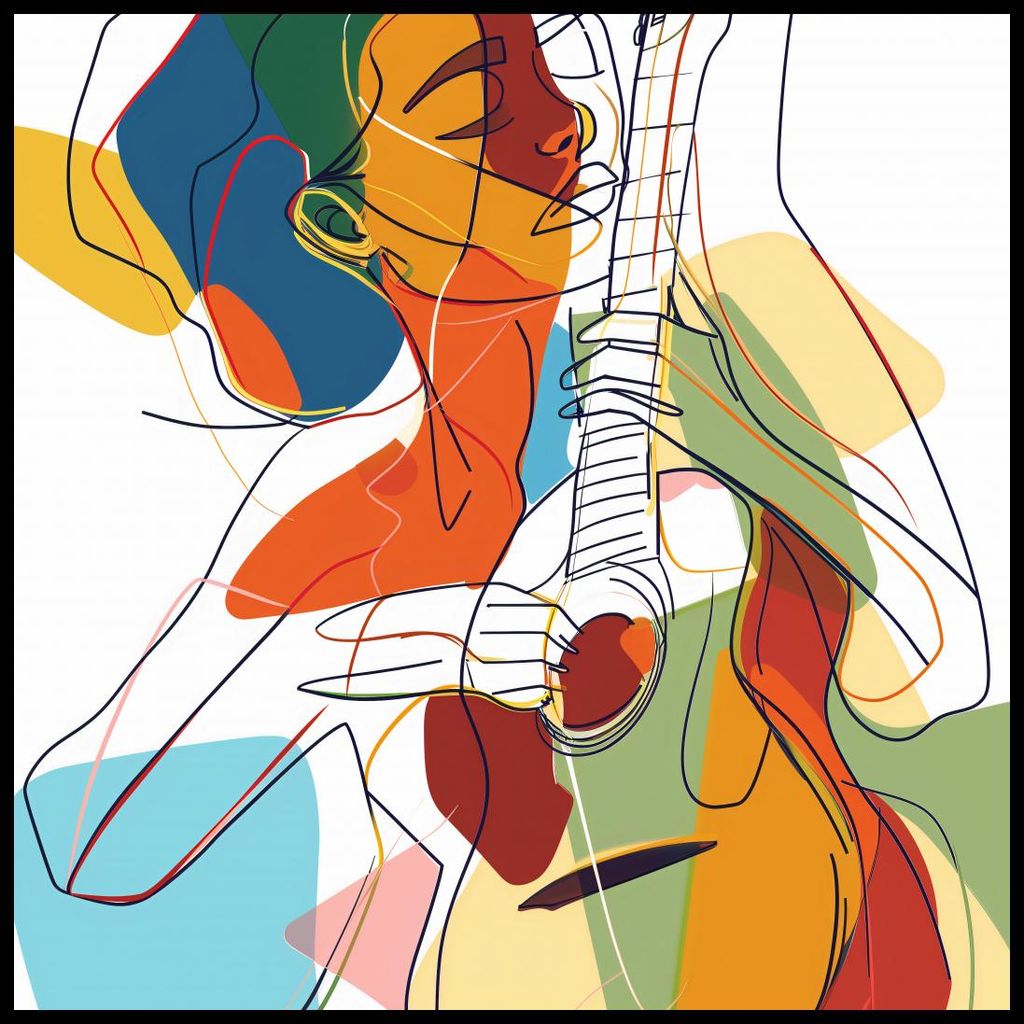 Plakat 70x70cm Innere Muse