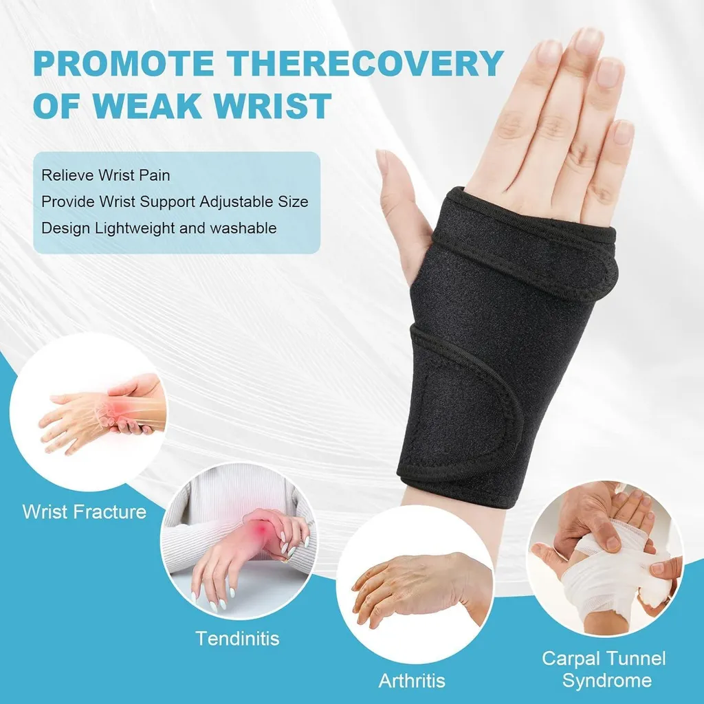 Orthèse de Poignet Ergonomique ACWOO - Support de Compression Ajustable - 5