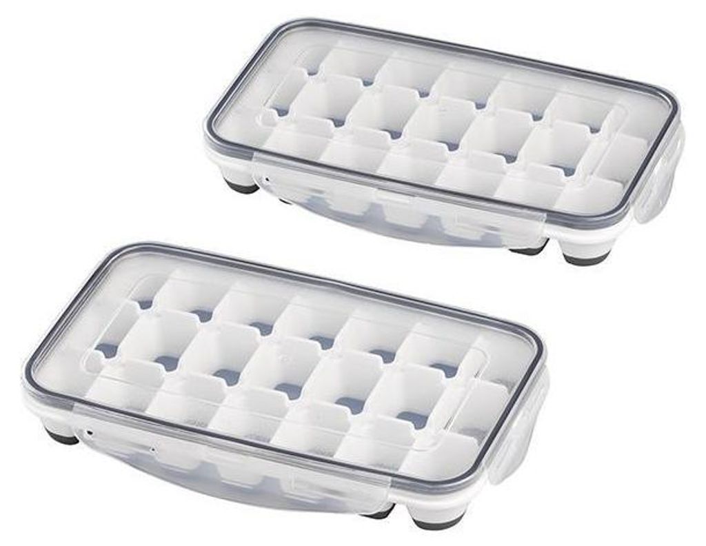 APS 36103 Eiswürfelform, 2er-Set, für je 21 Eiswürfel (4 x Produktbild 