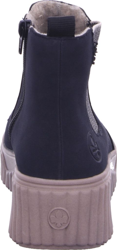 Rieker Damen Chelsea Boot N2553 Größe 40 EU Blau
