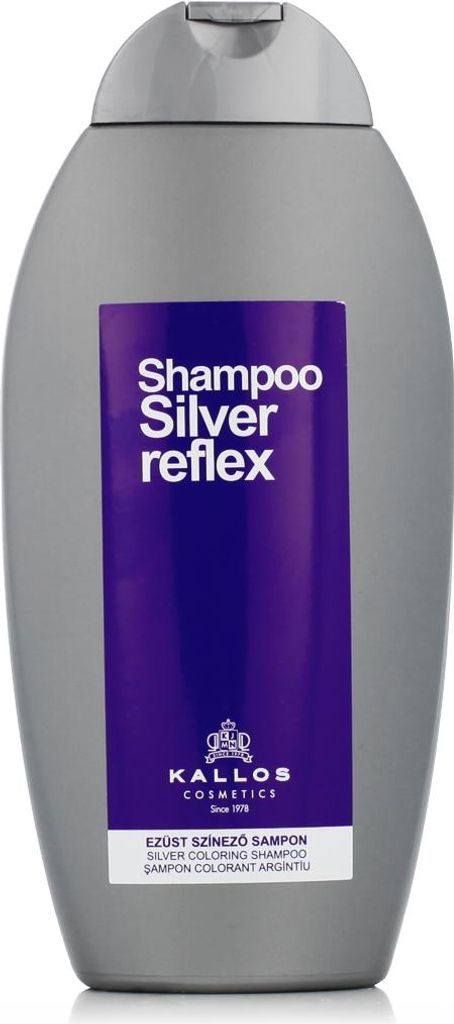 Champú Kallos Silver Reflex, 350 ml, Champú, Uso doméstico, Imagen del producto 
