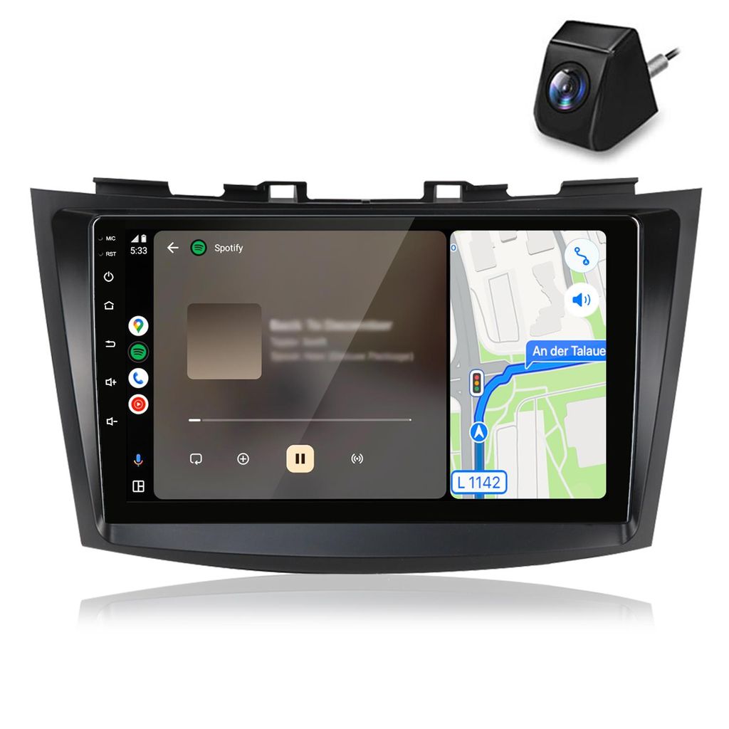 Radio z systemem Android przeznaczone do SUZUKI SWIFT 4 Zdjęcie produktu 