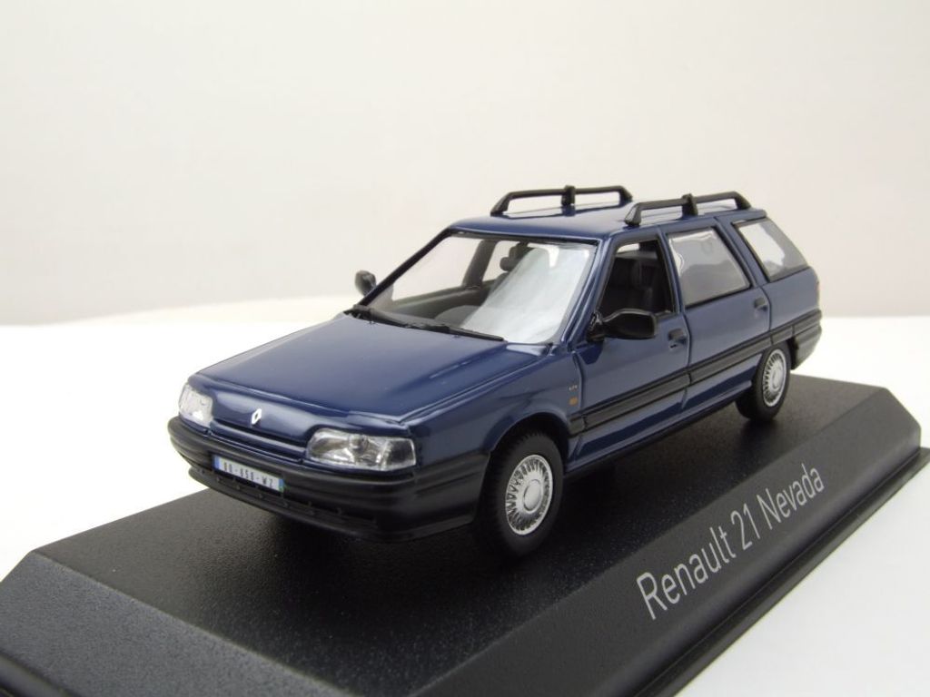 Norev 512132 Renault 21 Nevada 2018 blau 1:43 Produktbild 