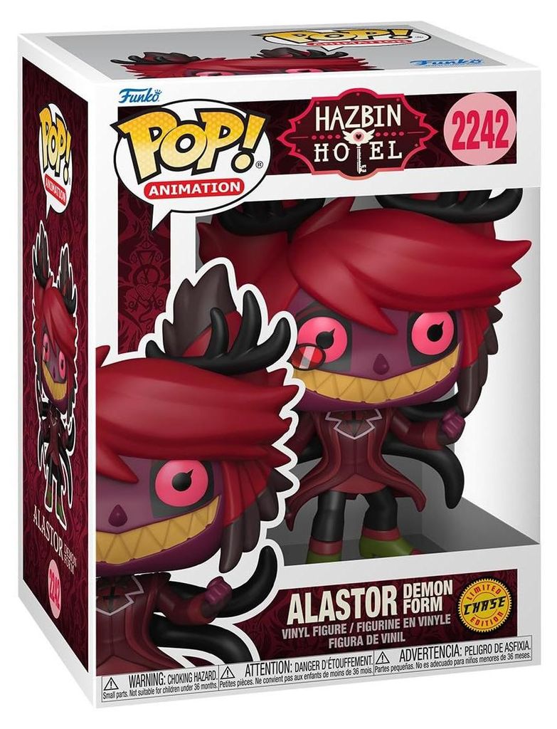 Funko Pop! Animation: Hazbin Hotel - Alastor mit Chase Produktbild 