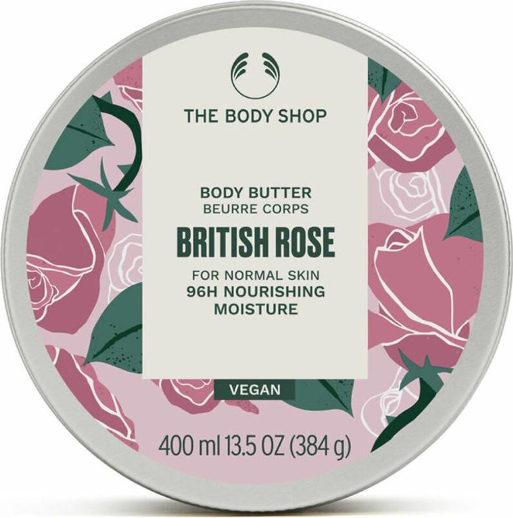 The body shop BRITISH ROSE Körperbutter 400 ml