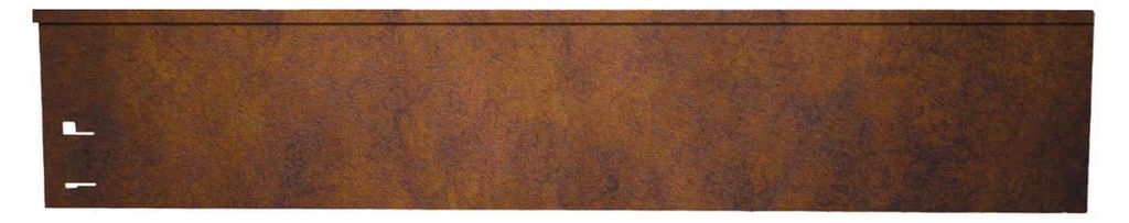 Bordure de Jardin Acier corten, 113 cm de long, 13,5 - 18,5 Image du produit 