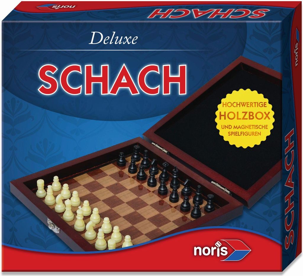 Noris Spiele Deluxe Reisespiel Schach; 606108005 Produktbild 