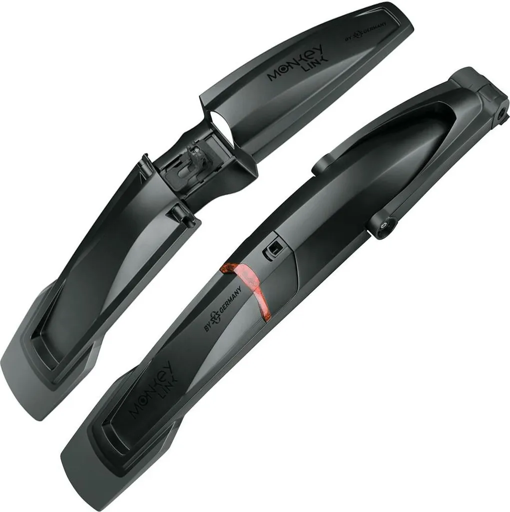 Garde-boue MTB Connect magnétique avec feu arrière LED pour vélo 26-29"