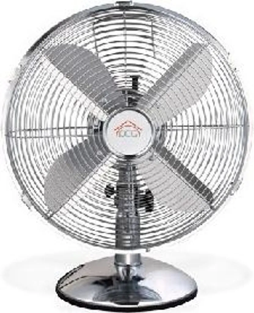 Ventilateur de table 3 vitesses Dcg VE1612 contre la chaleur Argent 30cm