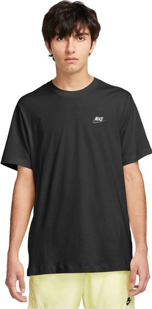 Nike M NSW CLUB TEE SCHWARZ S