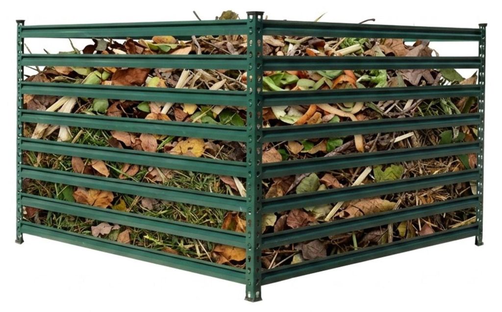 Steel Garden Composter with Open Slatted Design