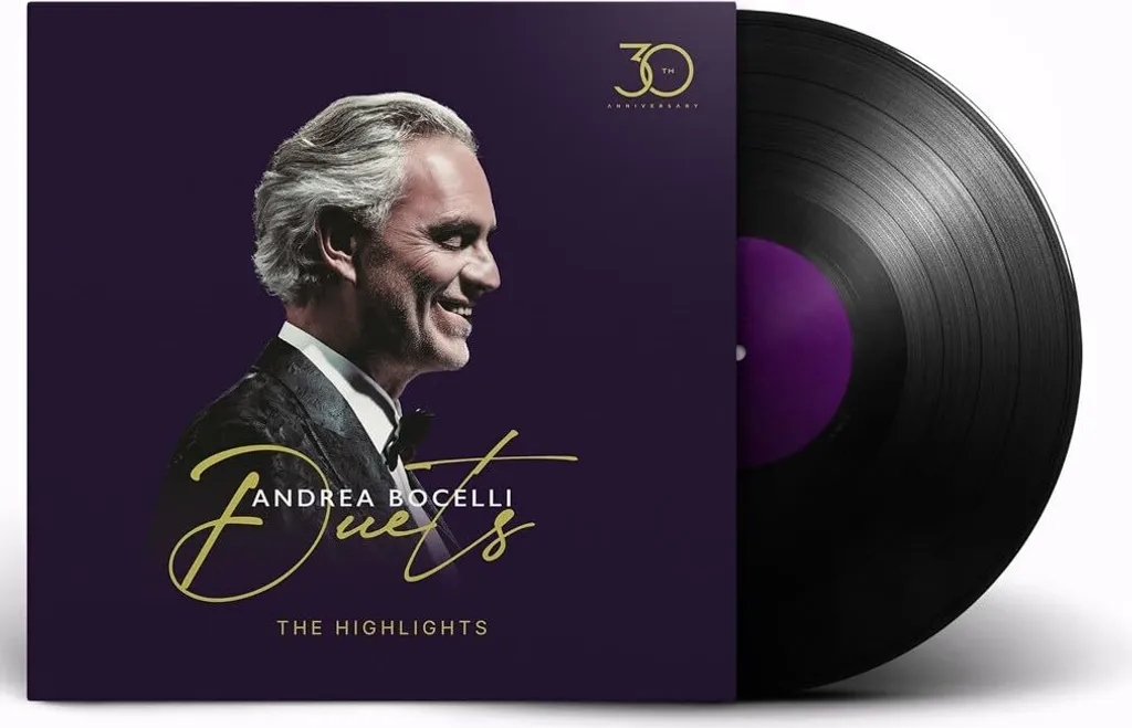 Vinyle Andrea Bocelli Duets Édition 30e Anniversaire Son Haute Qualité - 2
