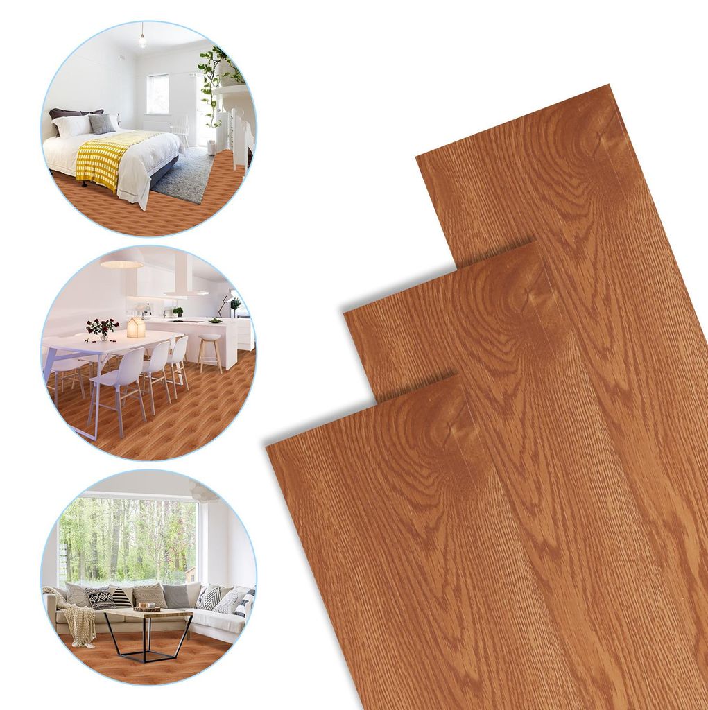Pavimento in PVC vinilico autoadesivo, 5 m², ideale per Immagine del prodotto 