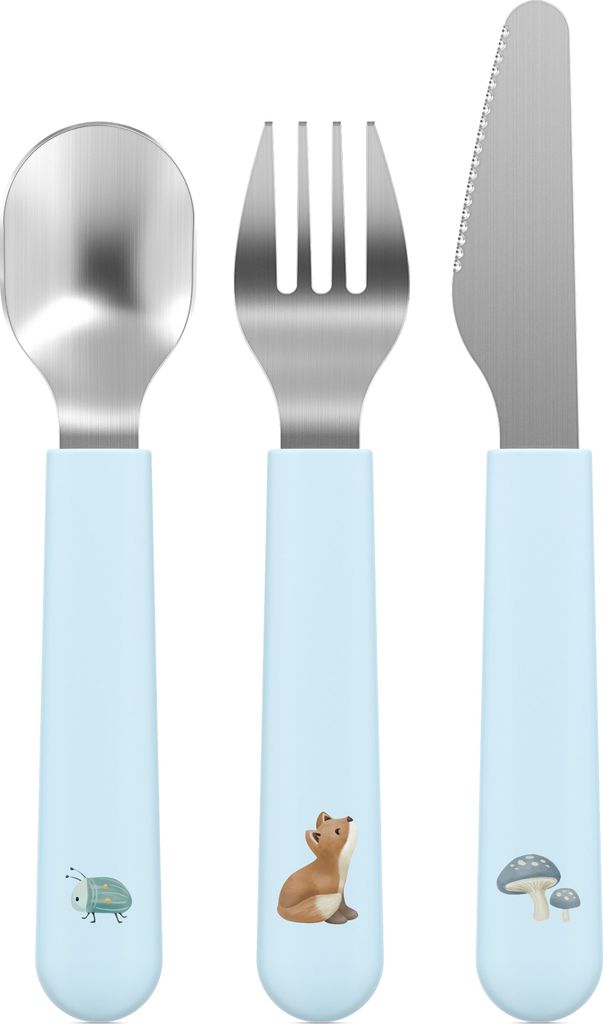 Mepal - Kinderbesteck 3-teiliges Set Mio Little Dutch - Produktbild 