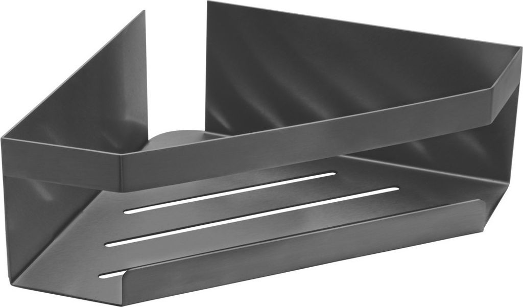 Schöner Wohnen Eckablage Meleto Gun-Metal Grey Ordnung Badezimmer Ablage