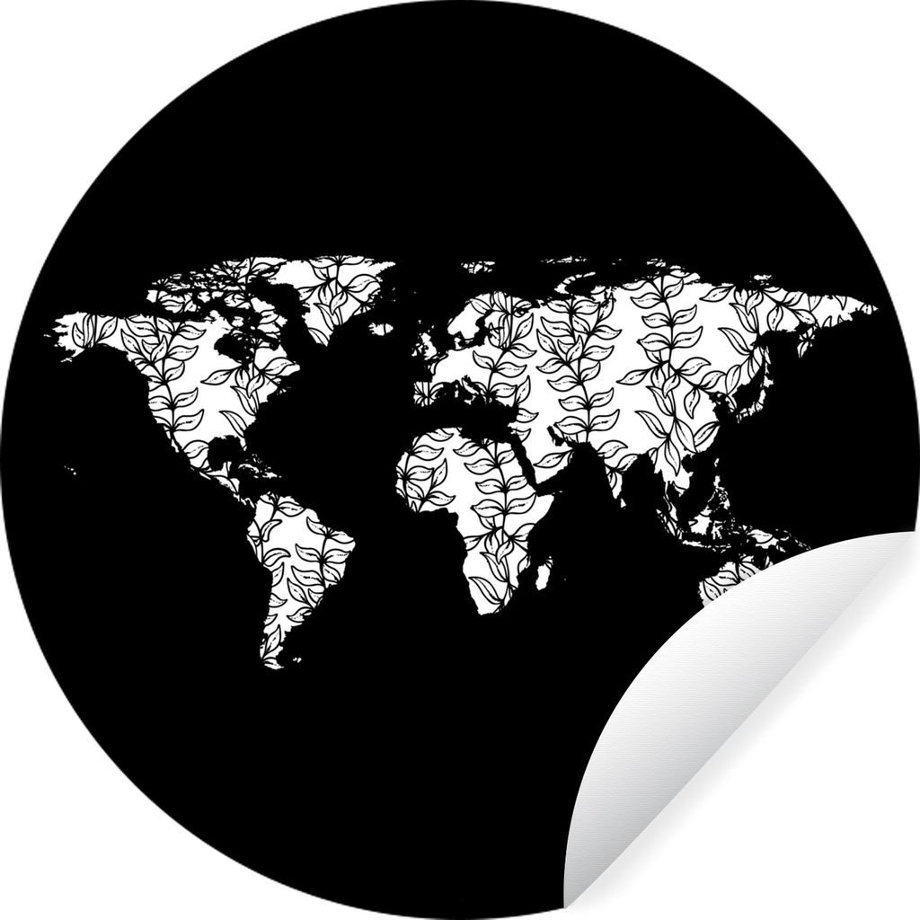 MuchoWow - Mauerkreis - Wand Bilder - Wandsticker - Wohnzimmer Dekoration - Dekoration für die Wände - Aluminium - Babyzimmer
