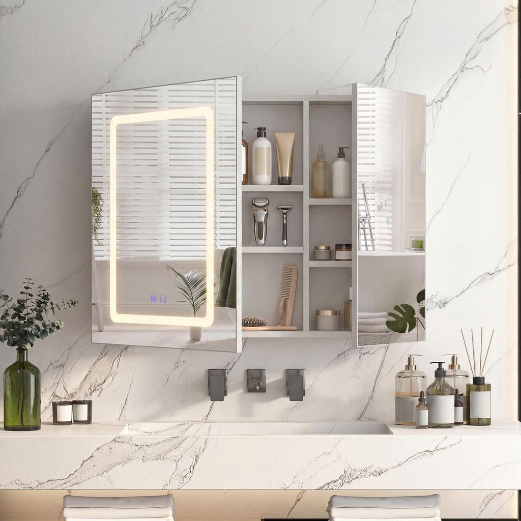 INONEFT Spiegelschrank Bad mit Produktbild 