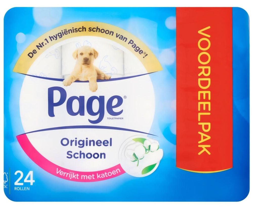 Page Toiletpapier - Compleet Schoon - 24 rollen