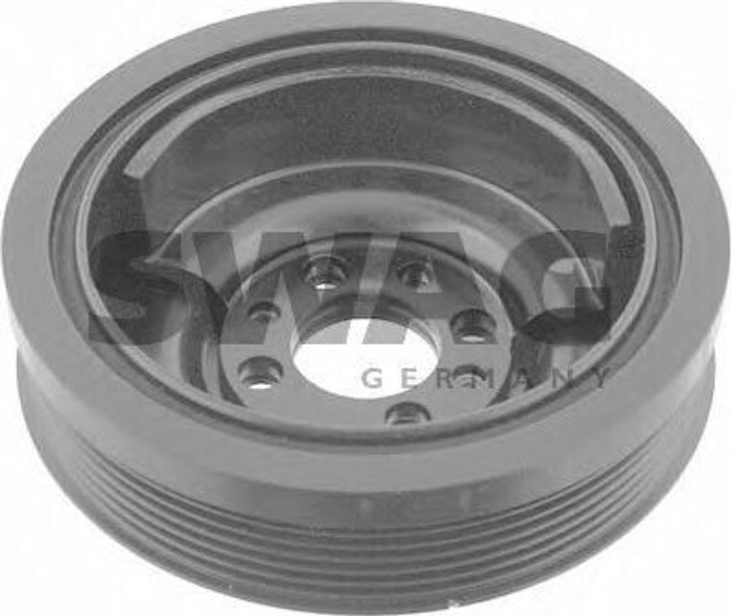 SWAG 30 92 6886 Riemenscheibe Kurbelwelle für VW POLO (9N) 143mm 6-Rippen