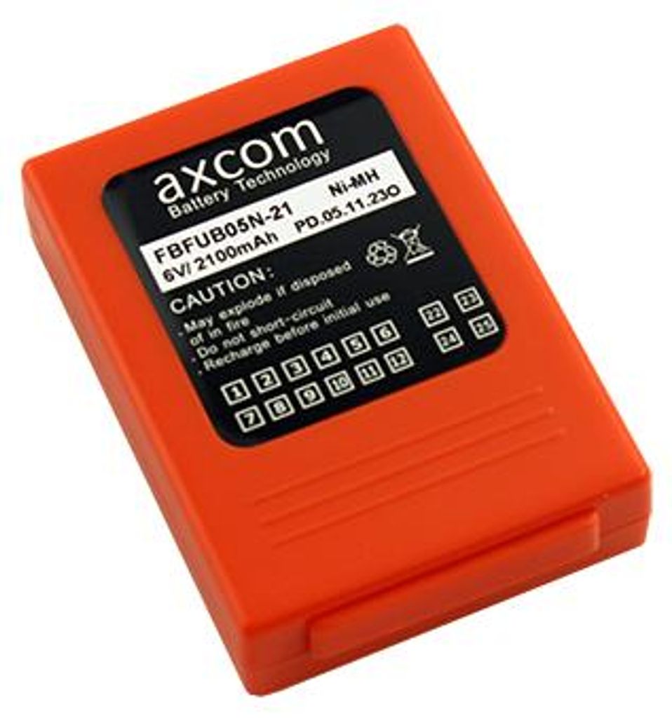 NiMH Akku für Kransteuerung HBC FUB05AA, BA225000, BA225030, BA225031 - 6V 2,1Ah