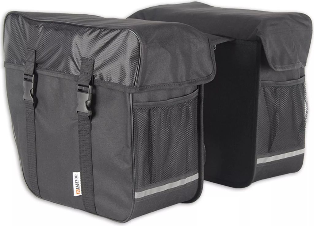 Lynx Olympic Double Double Fahrradtasche Schwarz 35 Liter Produktbild 
