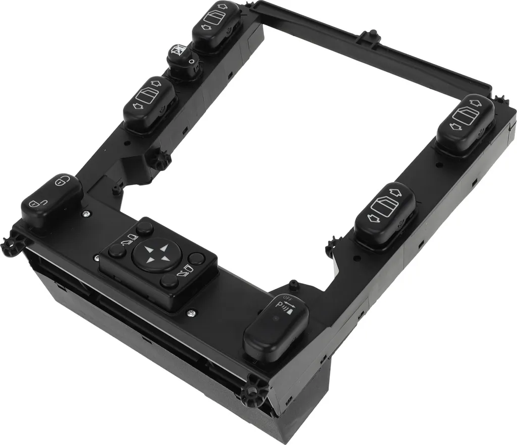 Bouton lève-vitre électrique noir pour Mercedes Classe ML W163
