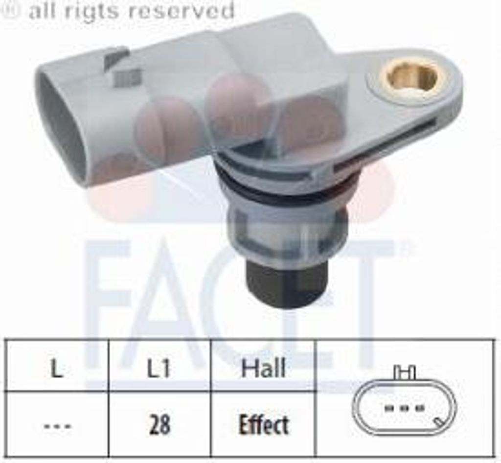 Facet Sensor, Nockenwellenposition  9.0380 Produktbild 