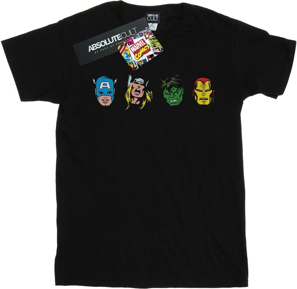 Marvel - "Avengers" T-Shirt für Herren BI50752 (M) (Schwarz)