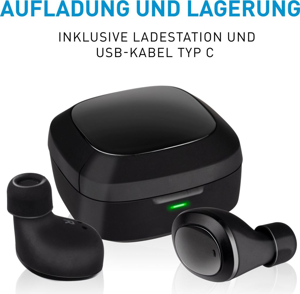 Grundig Bluetooth Kopfhörer Kabellos - mit Mikrofon - TWS - Produktbild 4