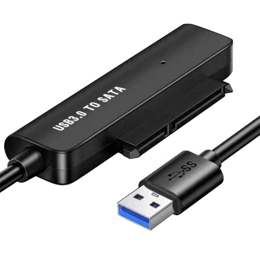 USB 3.0 zu SATA Adapterkabel, 2,5/3,5 Zoll Festplatten, HDD SSD, Plug & Play, High-Speed 5Gbps, LED-Anzeige