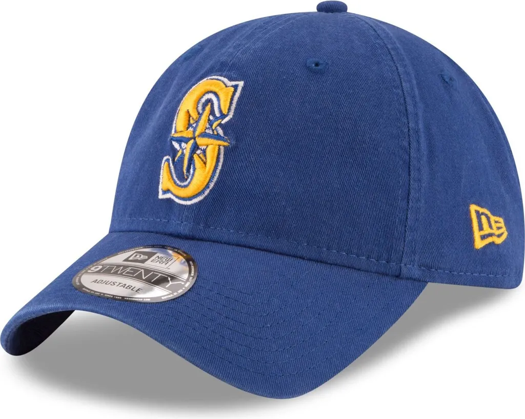 Casquette New Era 9Twenty Seattle Mariners Royal - Strapback Authentique
