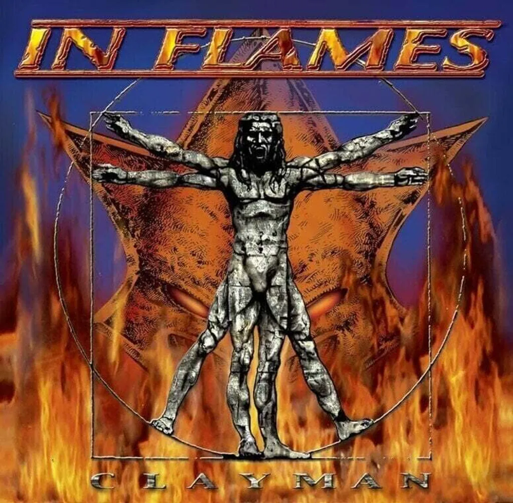 In Flames Clayman LP Bleu - Vinyle Coloré Haute Qualité 12 Pouces Metal