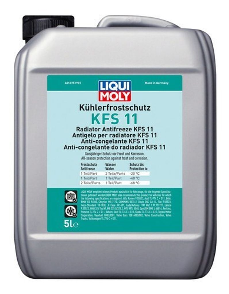 Liqui Moly Kühlerfrostschutz KFS 11 5 Liter Produktbild 