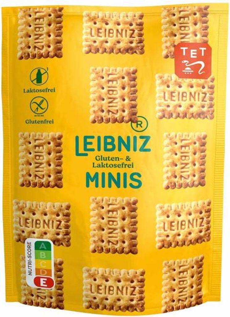Leibniz MINIS gluten und laktosefrei leckere Butterkekse Produktbild 