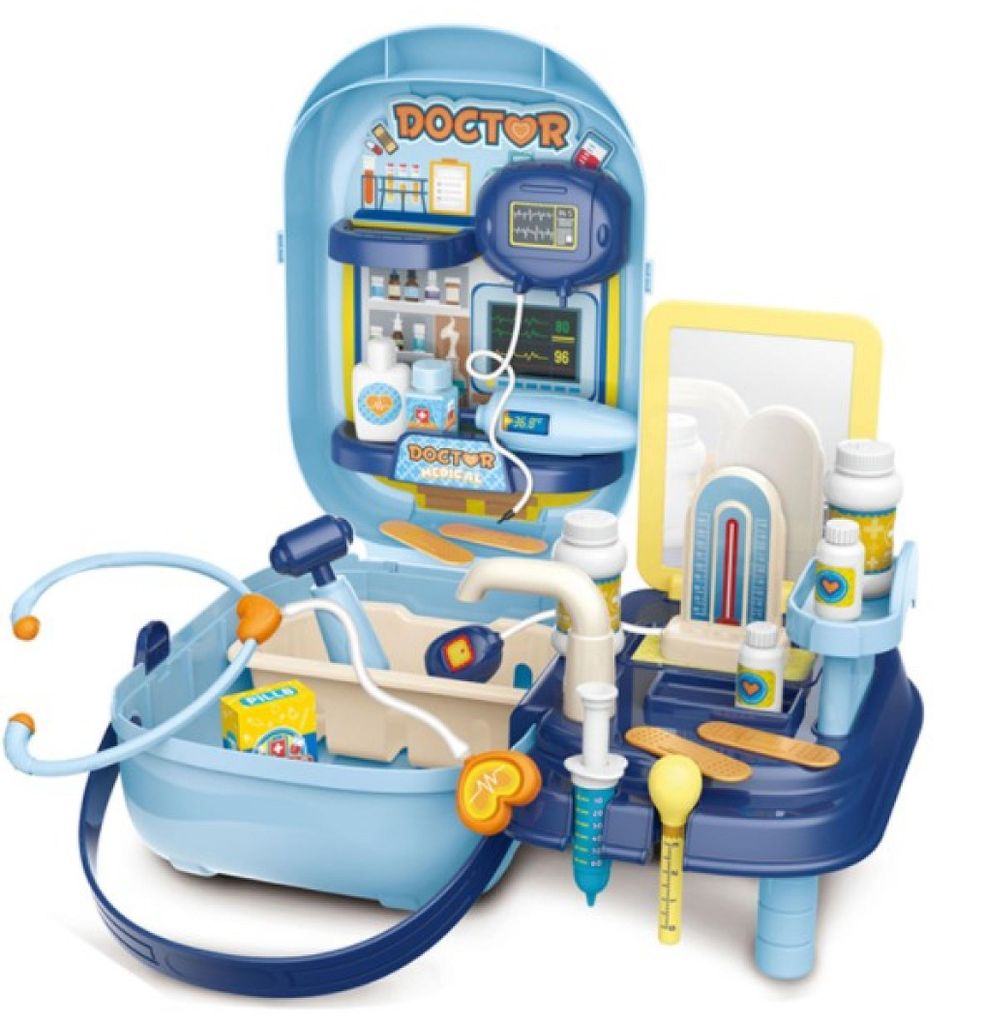 Set Da Dottore Con Accessori In Valigia 34el. + Tabella Immagine del prodotto 