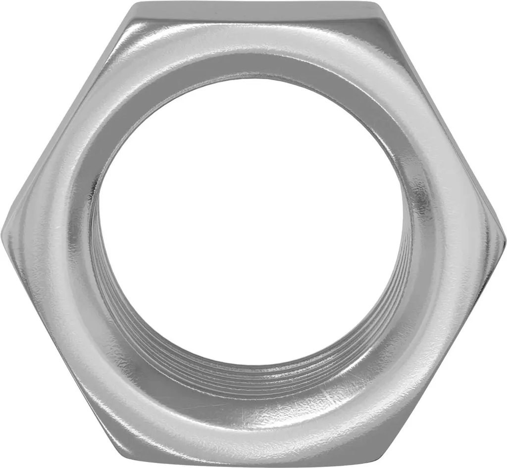 Écrou hexagonal vidaXL en Métal Argenté 23377 pcs - Pack Robuste Pro