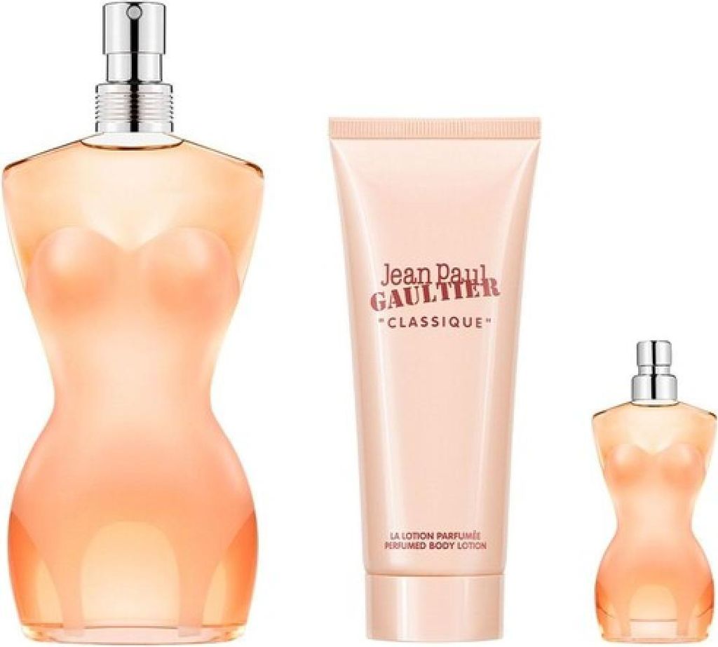 Jean Paul Gaultier Classique Eau De Toilette Spray 100ml Set 3 Pieces