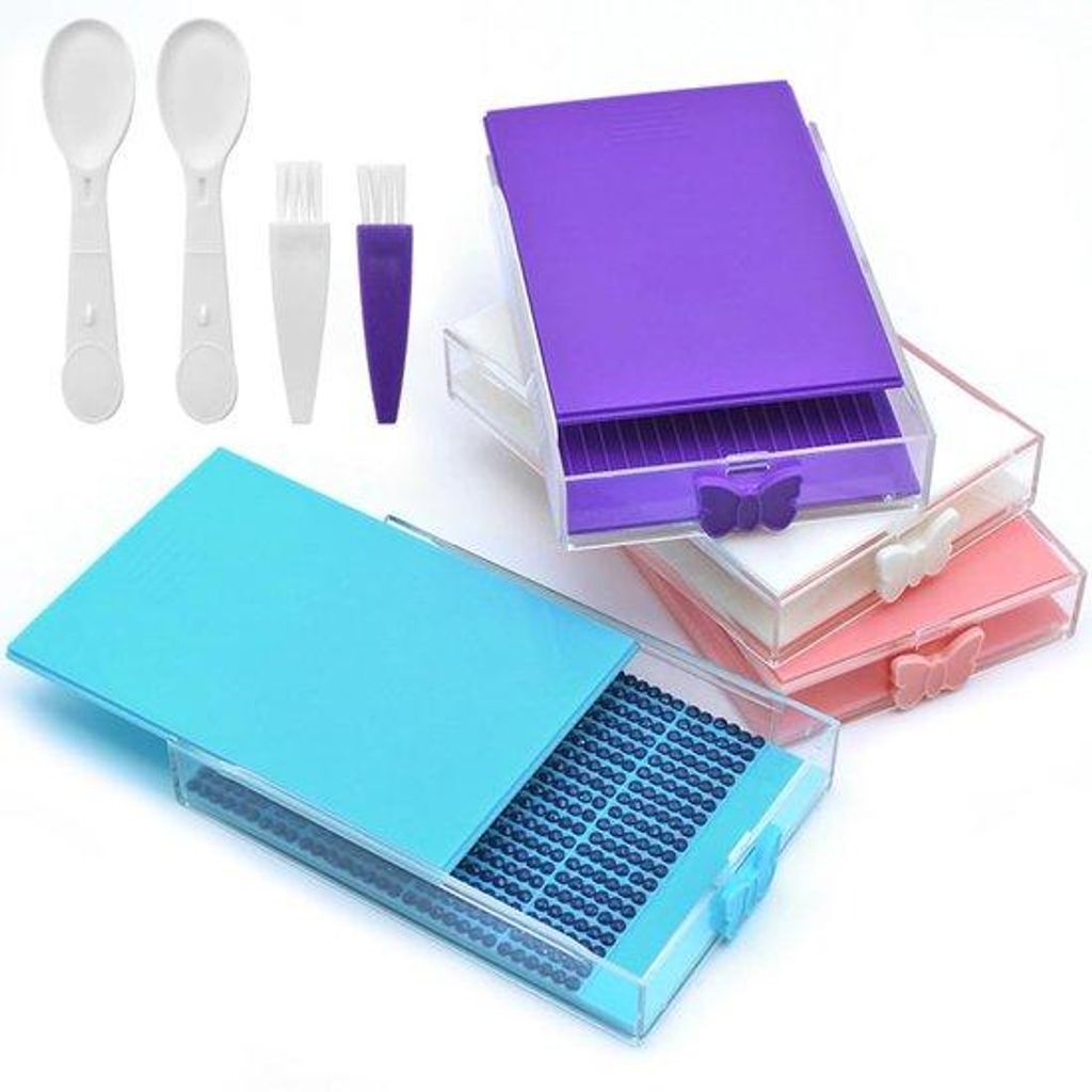 Kunststoff-Sortierbox 4er-Set für Erwachsenen DIY Bastelarbeiten