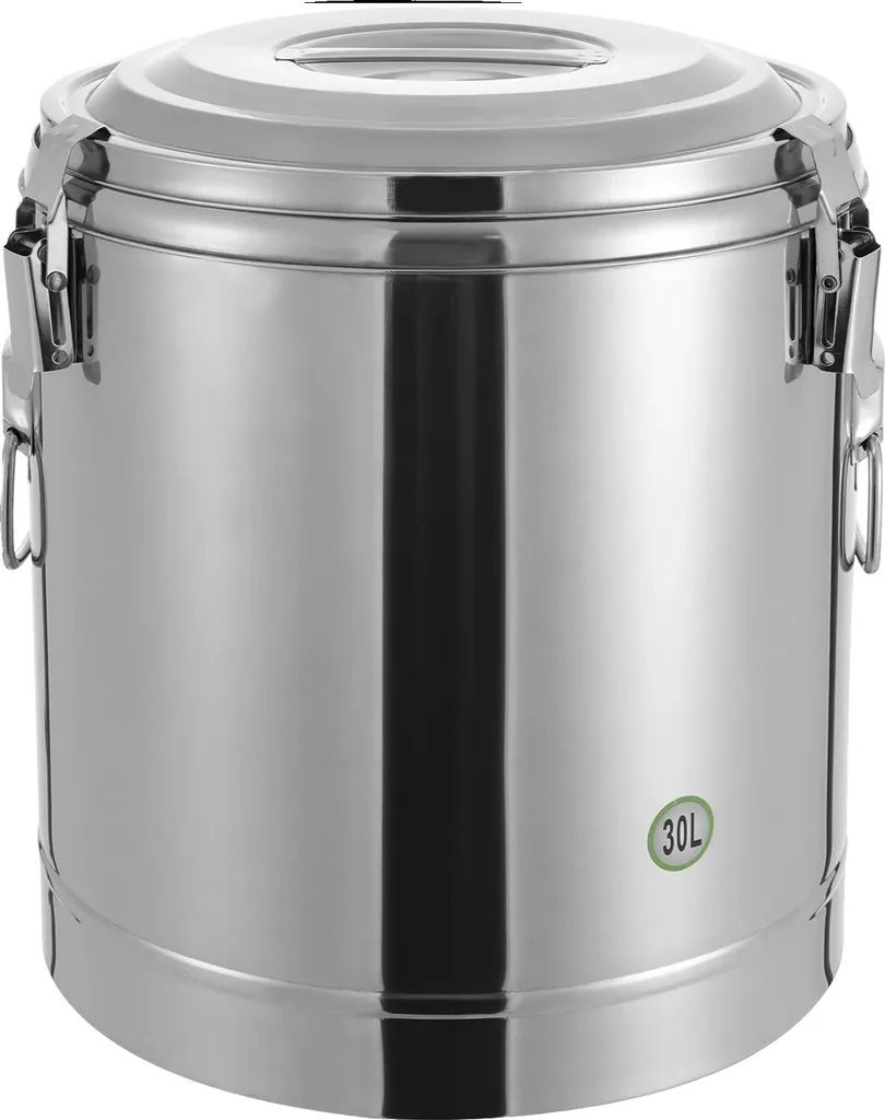 Contenitore Termico Alimentare 30L in Acciaio Inox - Standard HACCP